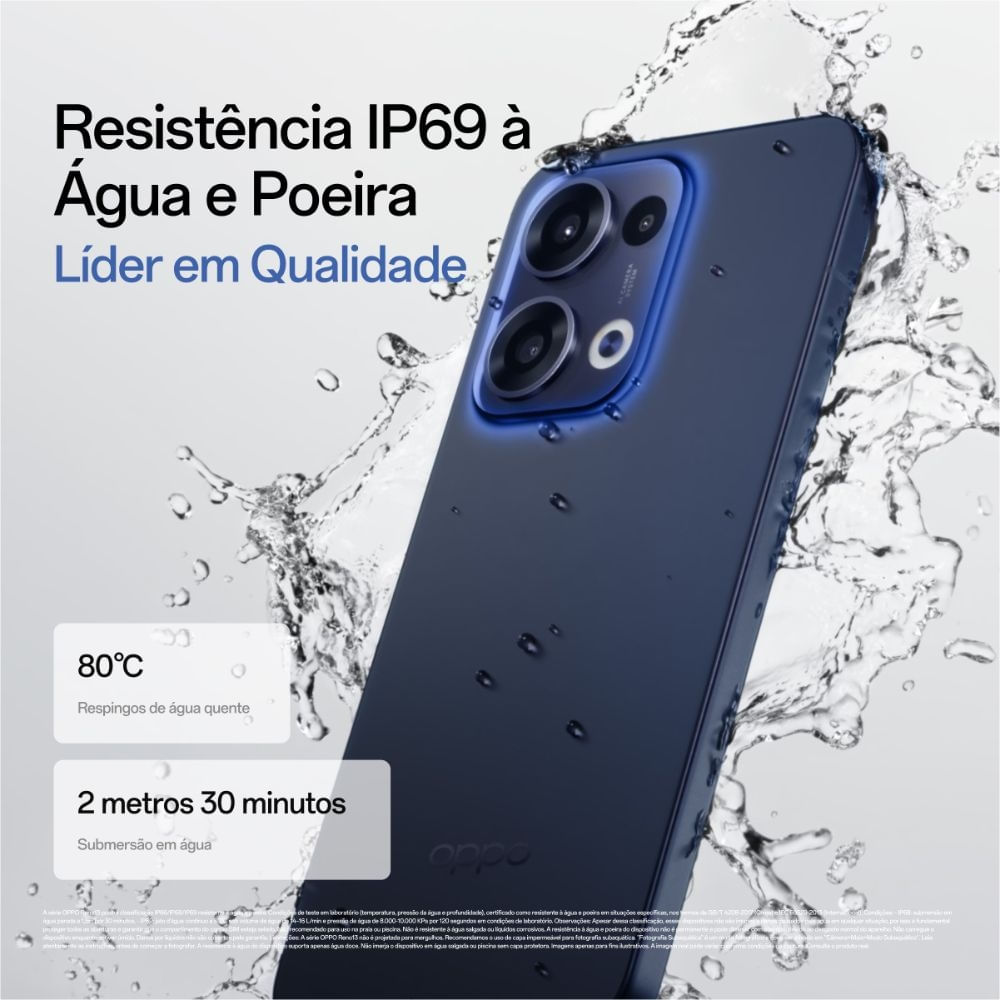Smartphone OPPO Reno 13 512G 12G RAM 5G Azul Indigo