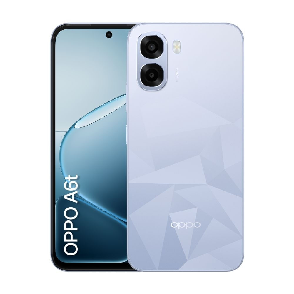 Smartphone OPPO A6T 128GB 4GB RAM 5G AZUL CRISTAL